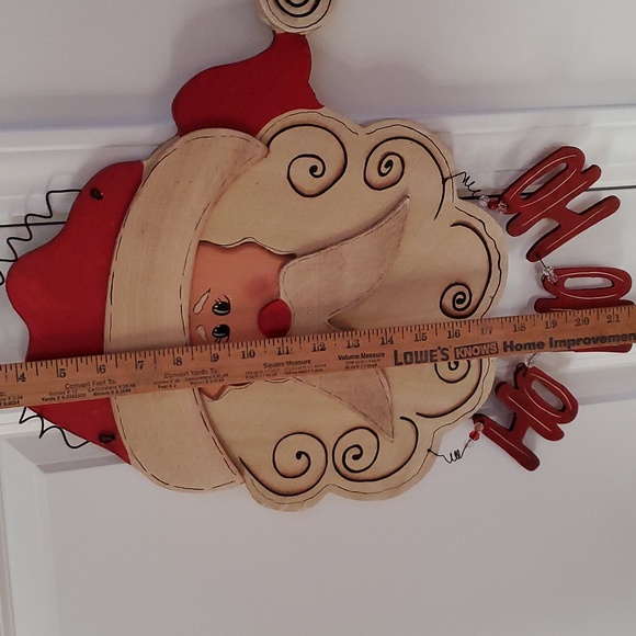 Santa Hanging Plaque - Picture 4 of 4